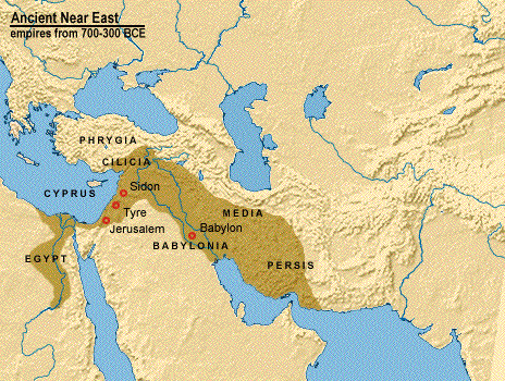 Assyrian Empire map