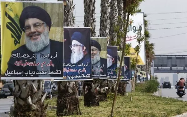 Election posters in Lebanon