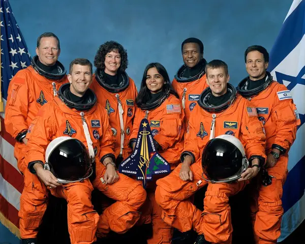 Space Shuttle Columbia STS-107 crew