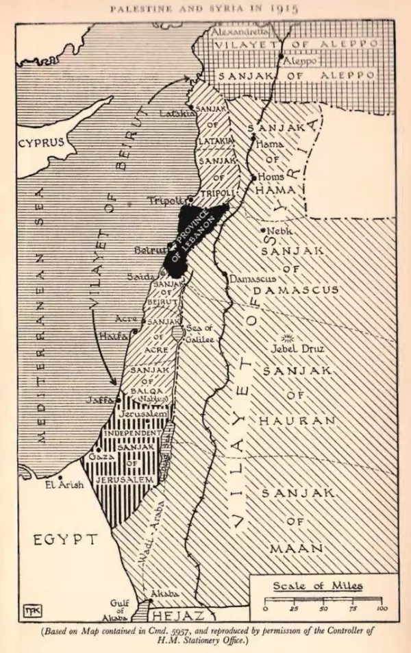 Ottoman Empire administrative districts