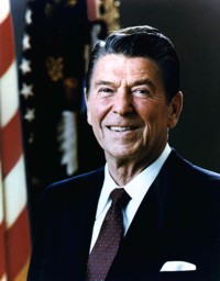 Ronald Reagan official portrait, 1981
